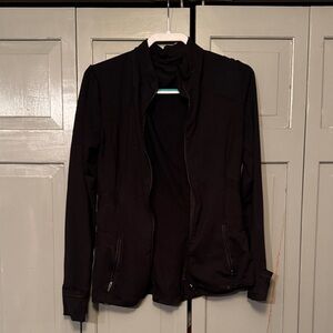 Black Zip-Up Jacket